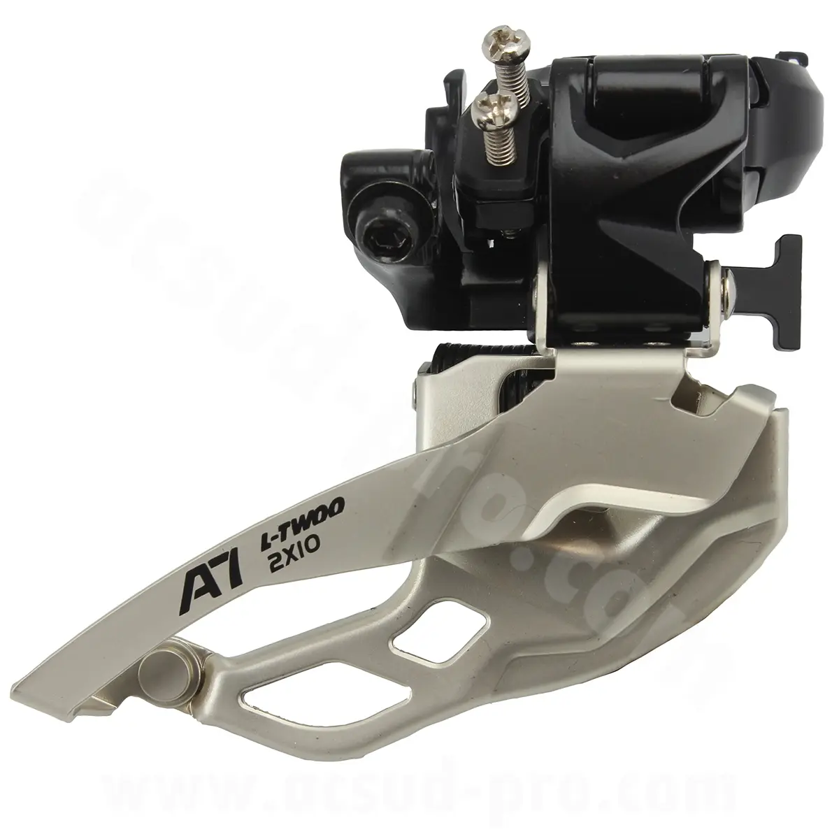Dérailleur avant VTT L-Twoo A7 double plateaux 10V à collier haut