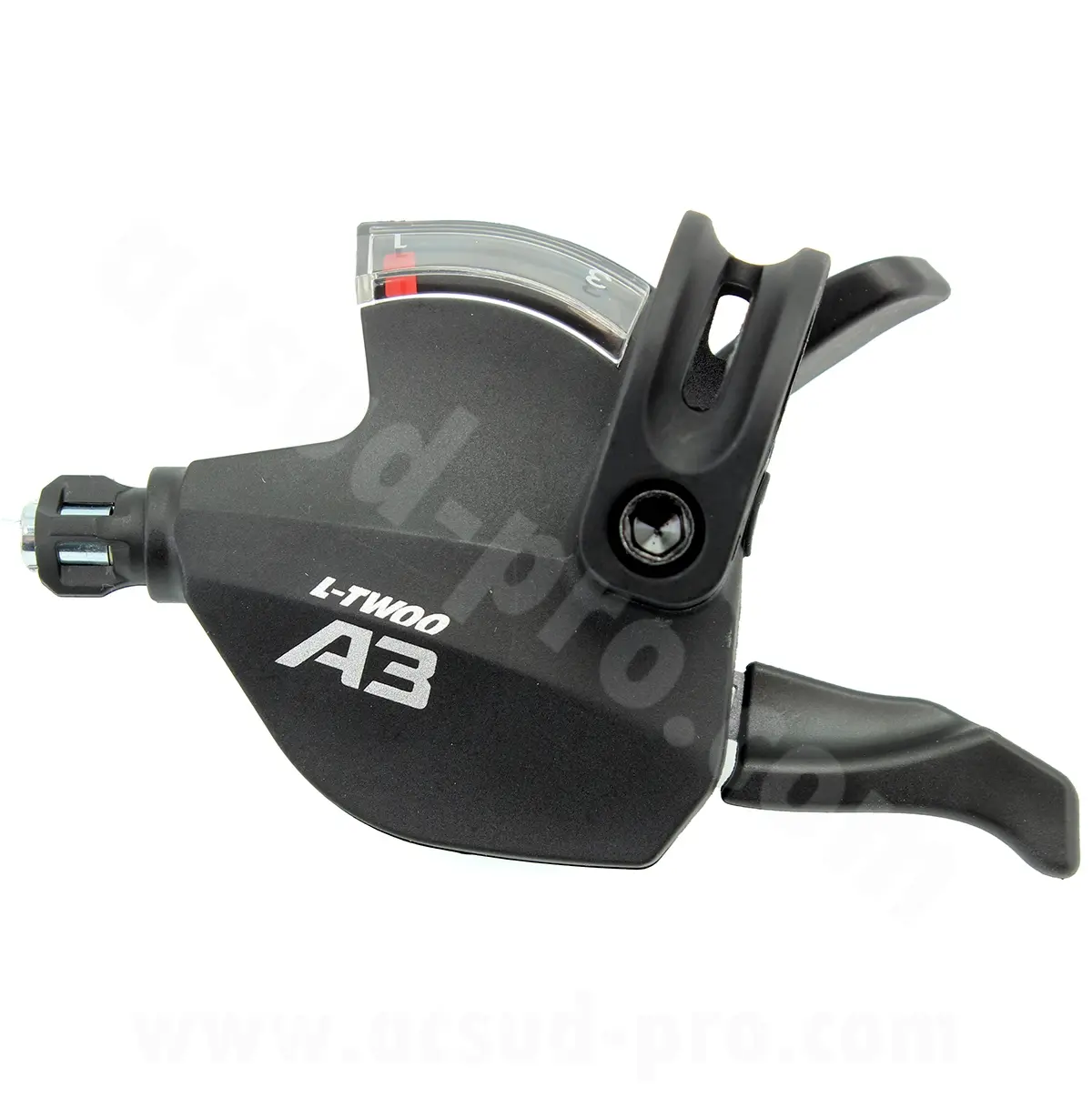 Manette de dérailleur VTT gauche L-TWOO Triple A3 3x8V