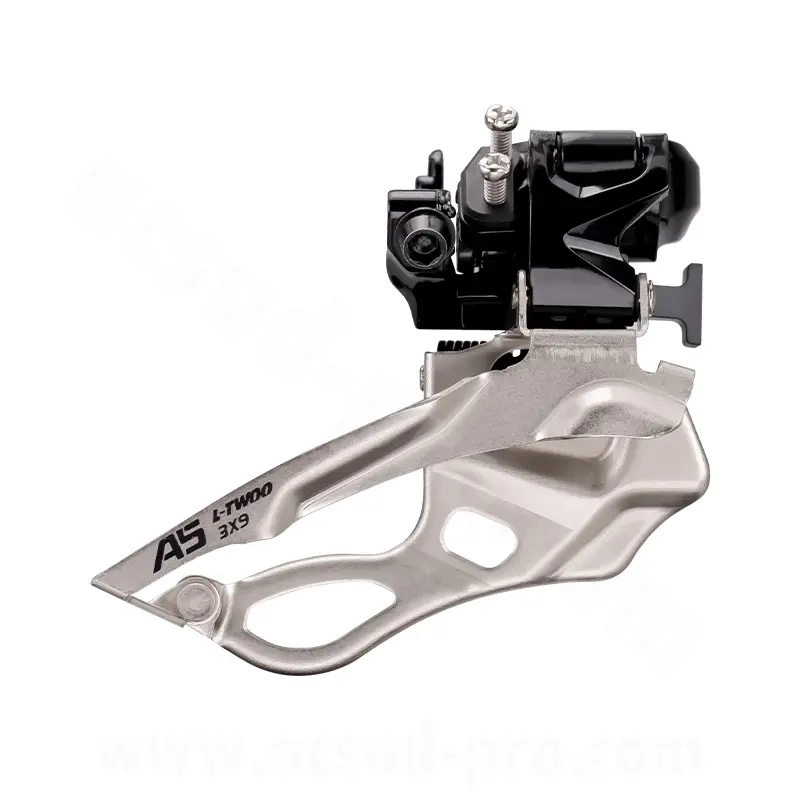Dérailleur avant VTT L-Twoo A5 triple plateaux 9V à collier haut