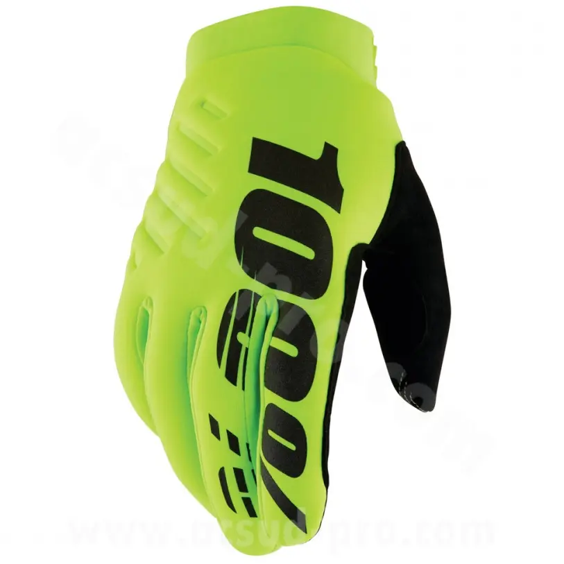 Straßenhandschuhe 100% Brisker FA22 XXL fluoreszierend gelb/schwarz
