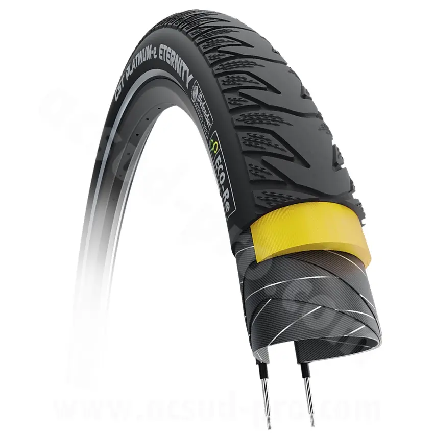E-BIKE用タイヤ 28 x 2.15 CST Platinum-E Eternity パンク防止 3mm