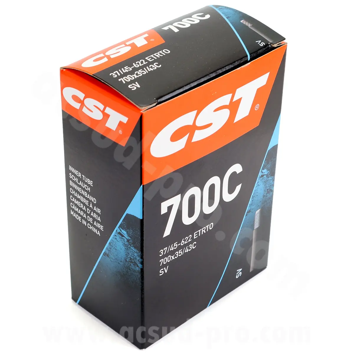 CST Shrader VS 155G VTC 자전거 튜브 700 x 35/43C