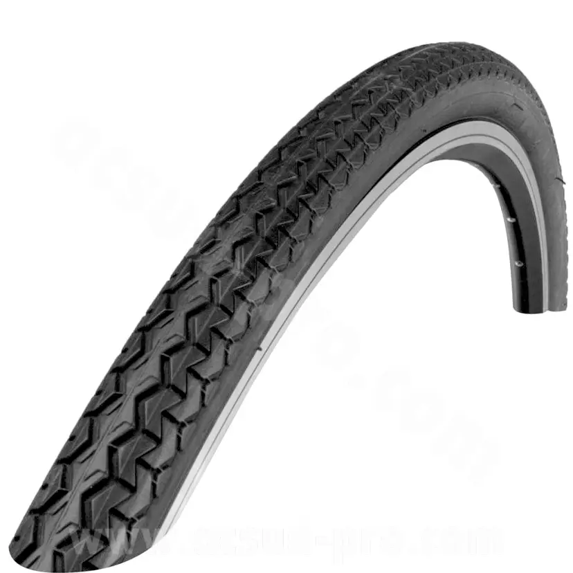 بائیسکل ٹائر 700 x 35 میشلن ورلڈ ٹور سیاہ ریجڈ بیم (35-622)