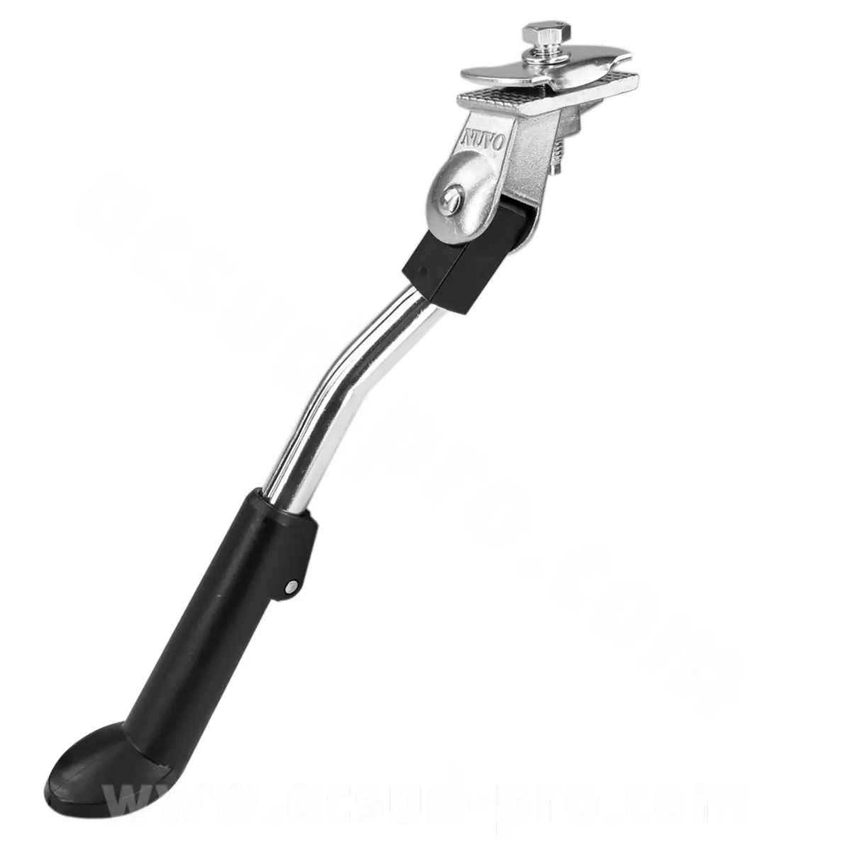 Béquille vélo 24" 26" 28" réglable aluminium argent