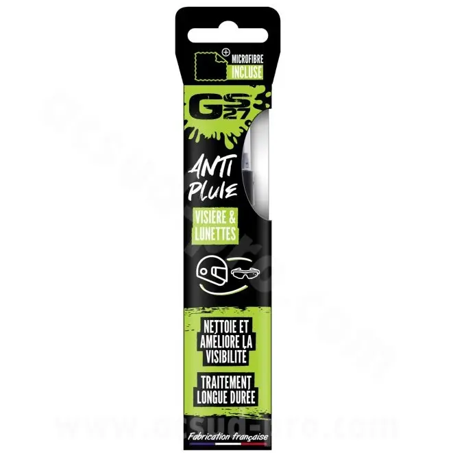 Anti-Regen GS27 Visier & Brille 75 ML + Mikrofaser 12 x 12