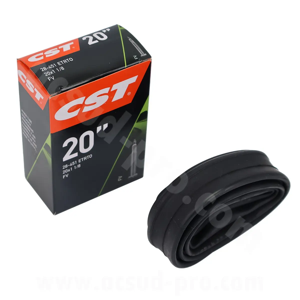 بائیسکل انر ٹیوب 20" x 1 1/8 CST والو پریسٹا