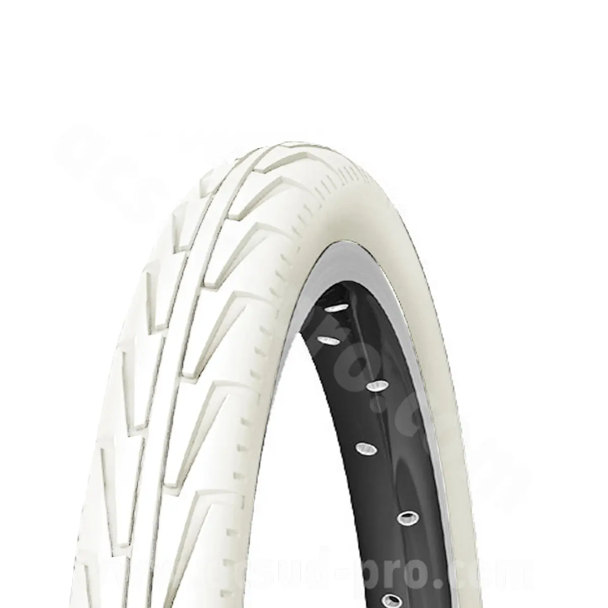 Pneu Michelin City-J 12 1/2 x 2 1/4 blanc TR (47-203)