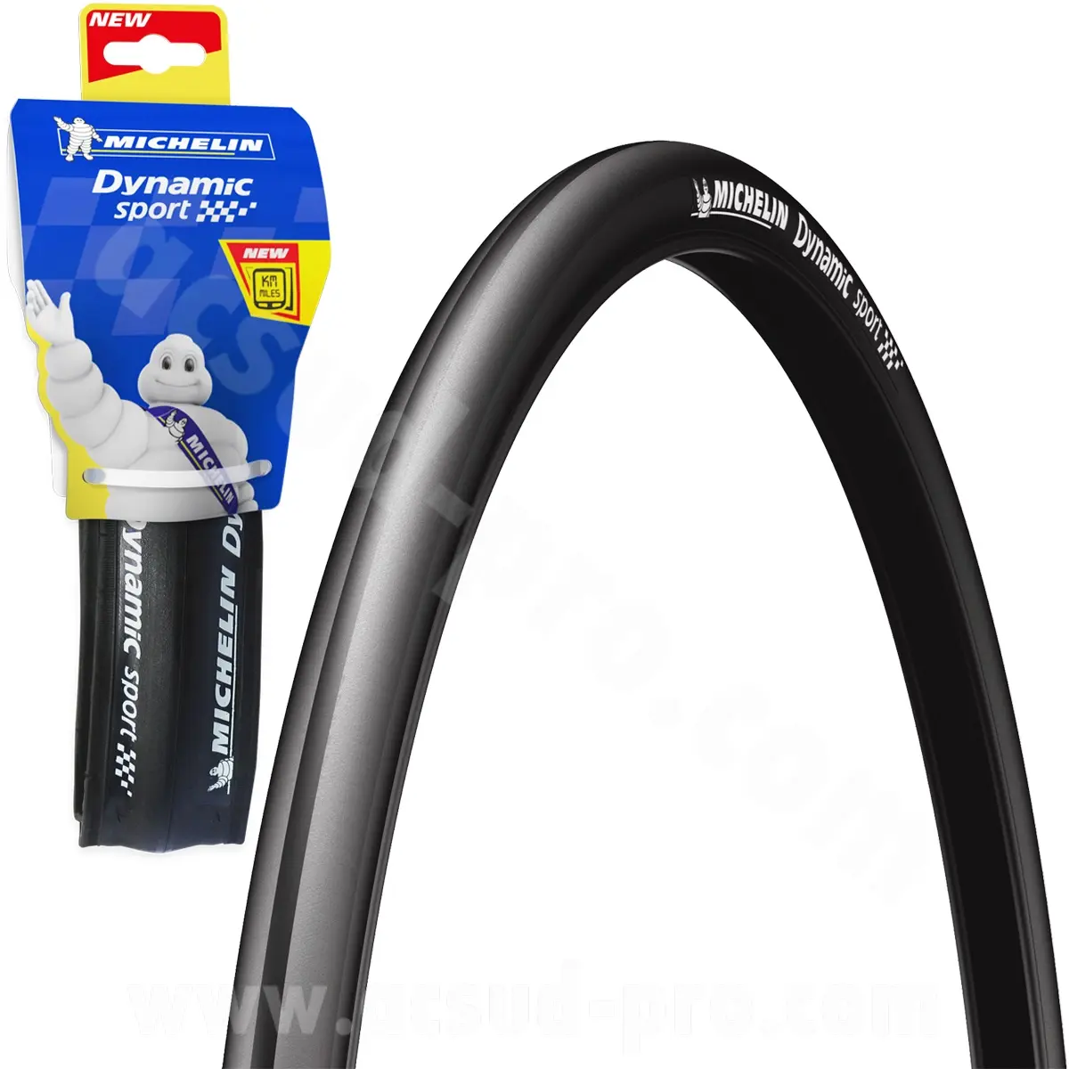 Rennradreifen 700 x 23 Michelin dynamic sport schwarz TS (23-622)