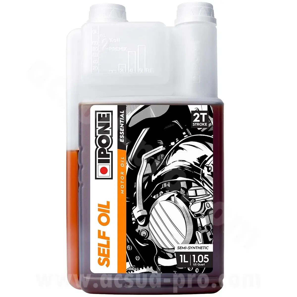 Ipone New Huile moteur 2T Self Oil 1 L (x15)