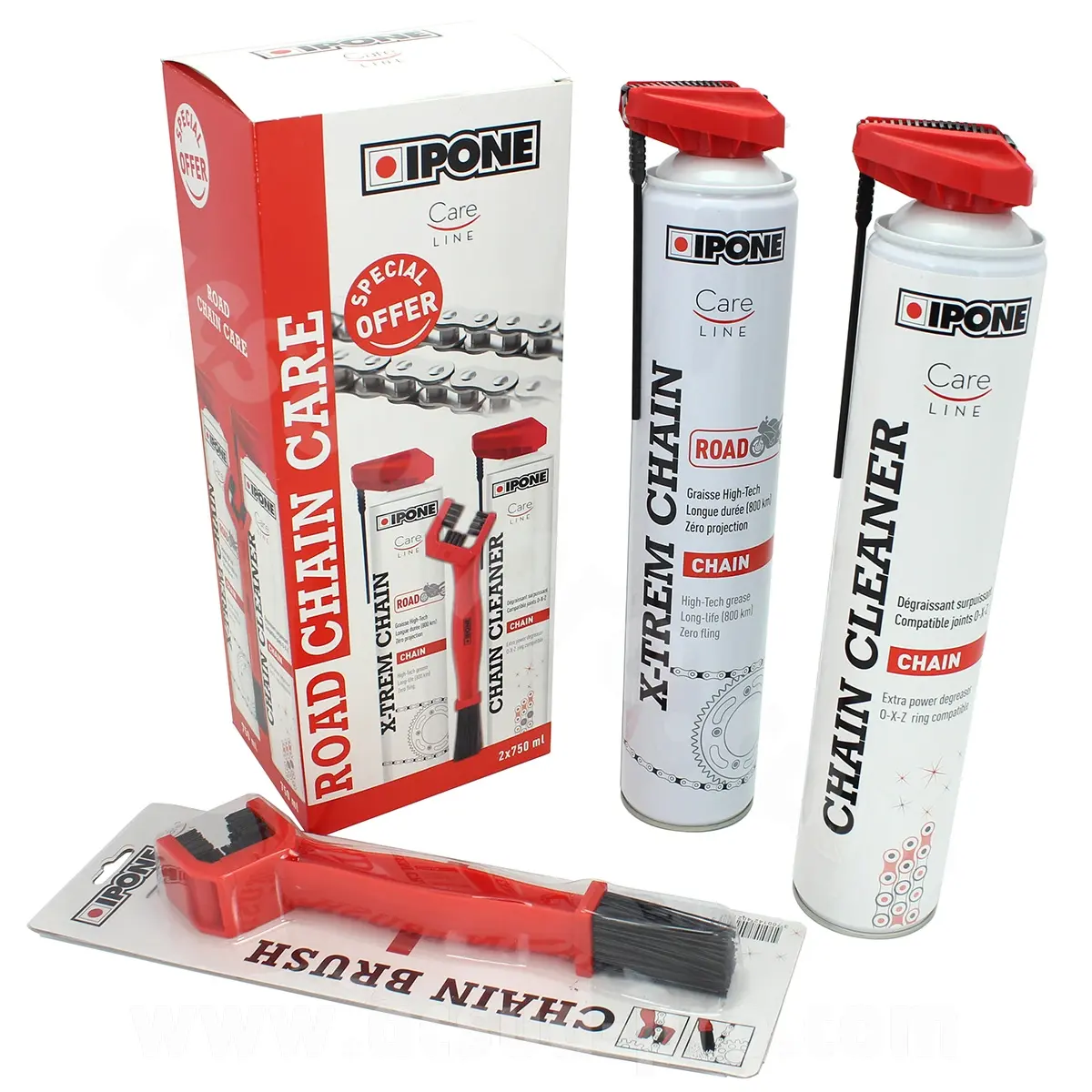 Ipone Pack Chaîne Route