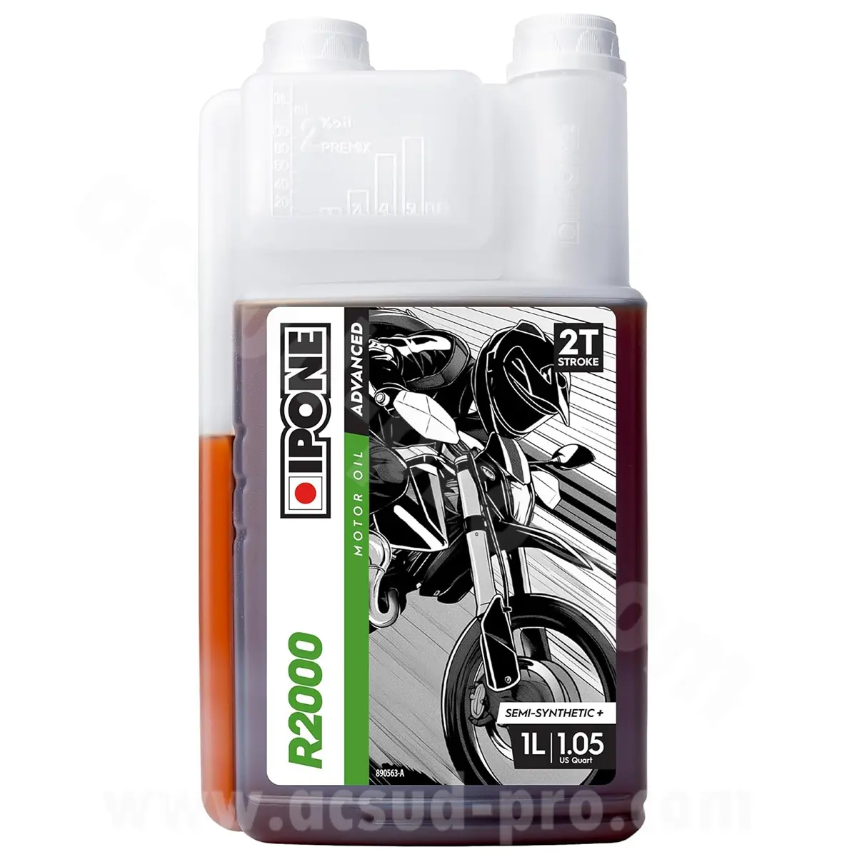 Olej Ipone 2T R2000 syntetický 1L