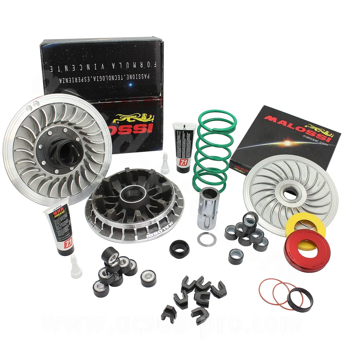 Malossi Over Range-variatorpaket för Yamaha T-Max 530-560 cc Euro 4 och Euro 5