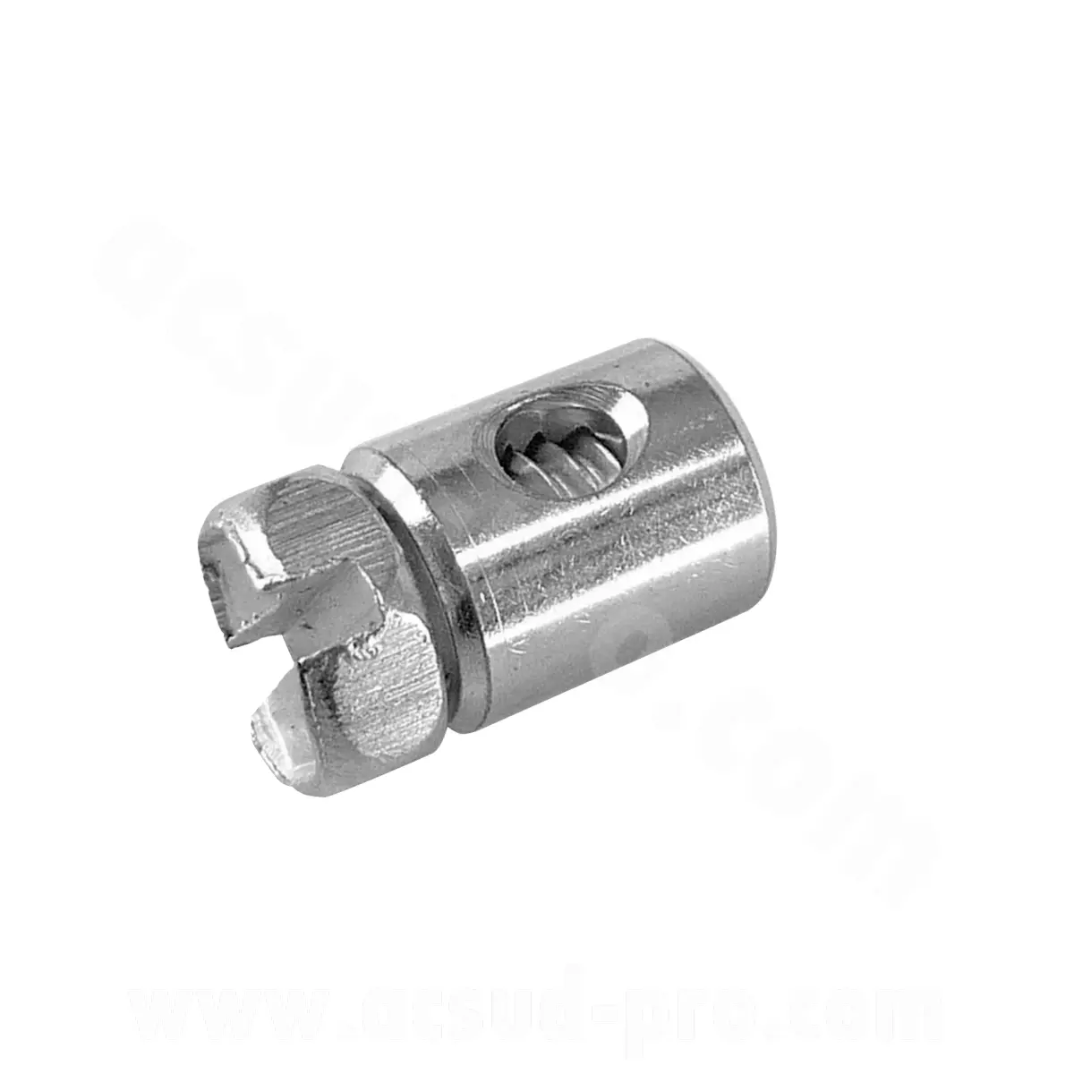 Serre câble gaz accélérateur Peugeot cyclo frein vélo Ø6 mm longueur 7 mm (02923000)