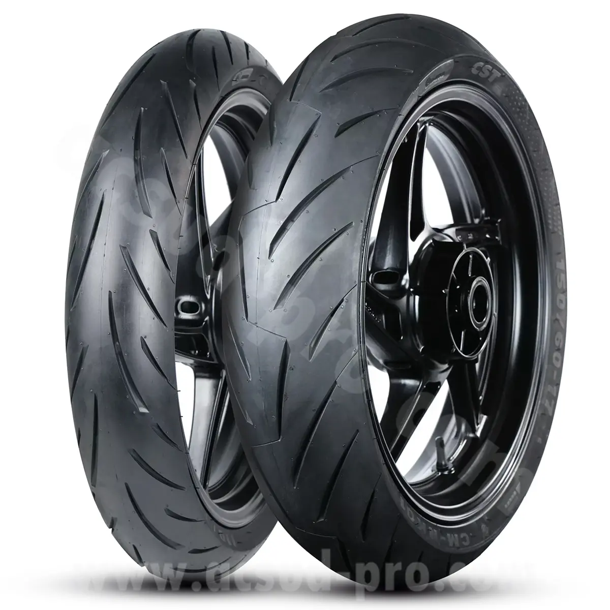 Motociklo priekinė padanga 17" 100/80-17 CST CM-NK01 52S TL