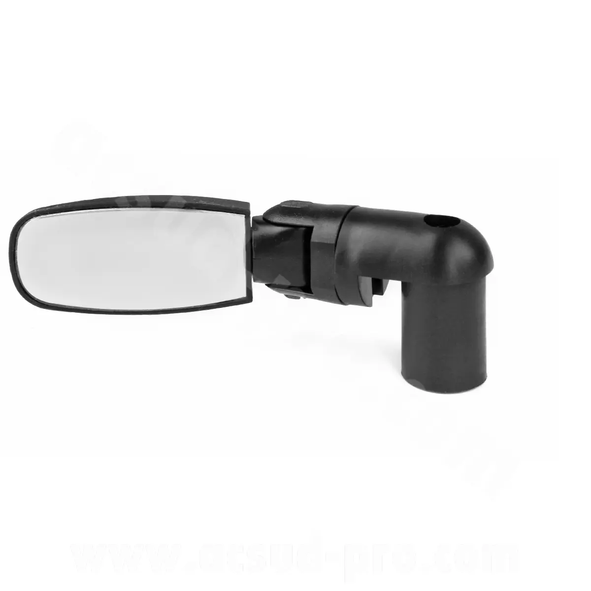 Retroviseur velo gauche ou droit Zefal spin rabattable fixation extremite cintre (utilisation route) (miroir 6X3CM) 25X110X22 MM