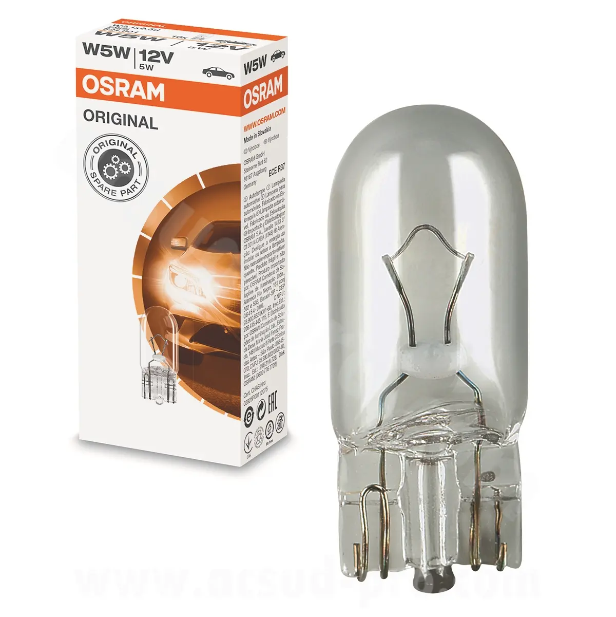 Ampoule OSRAM W5W 2825