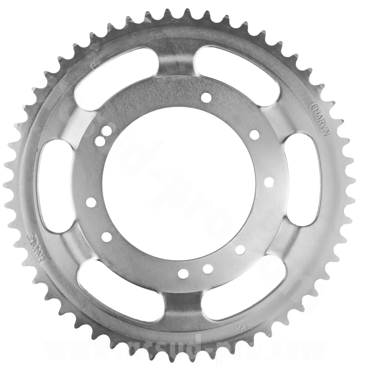 Kettenrad cyclo Charvin adaptierbar MBK 51 Alu-Speichen Grimeca Ø98 (10 Löcher) 54 Zähne