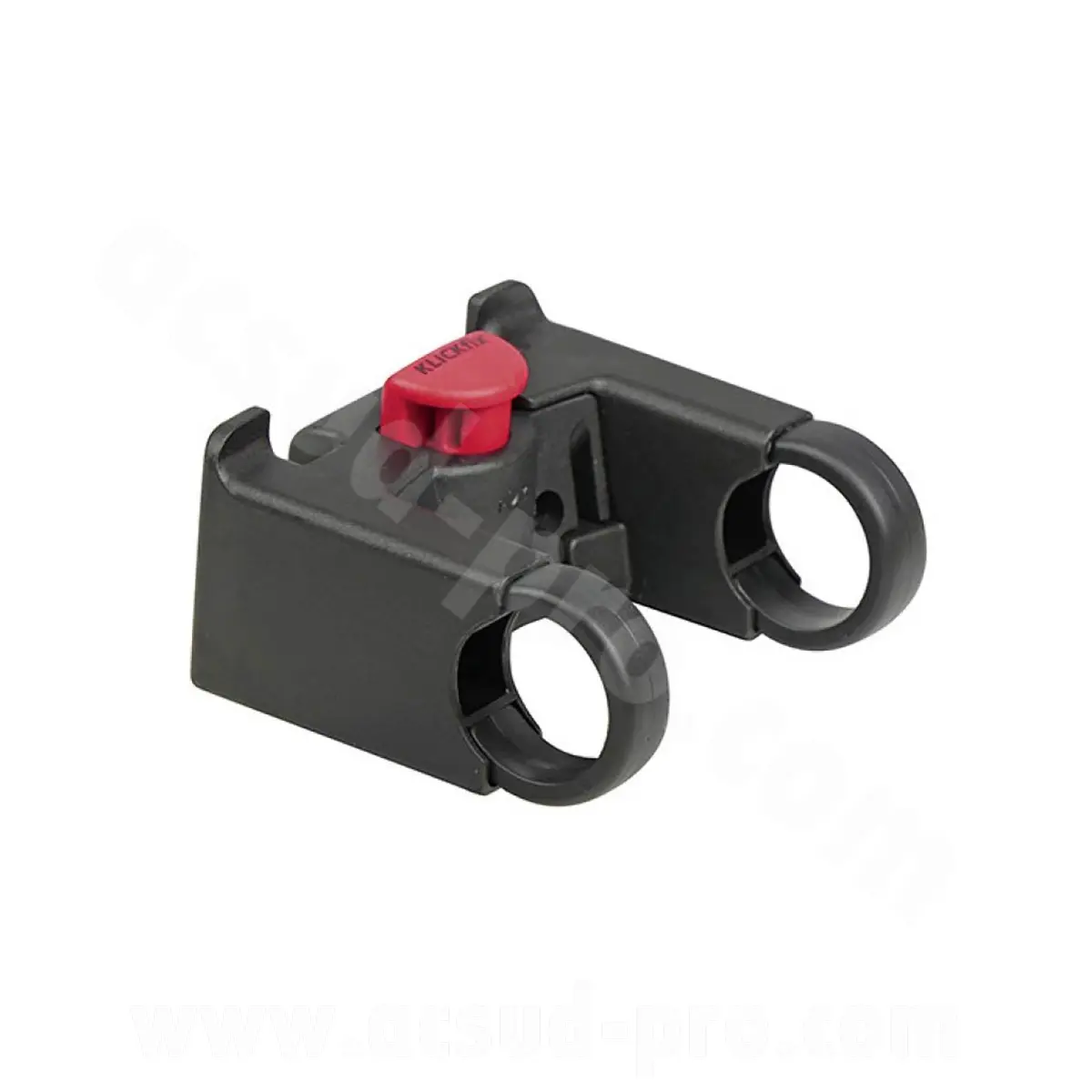 Fixation panier vélo avant Klickfix oversize sur cintre Ø31.8 mm