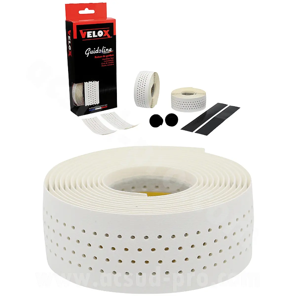 Guidoline Velox Soft Grip Perforé Blanc