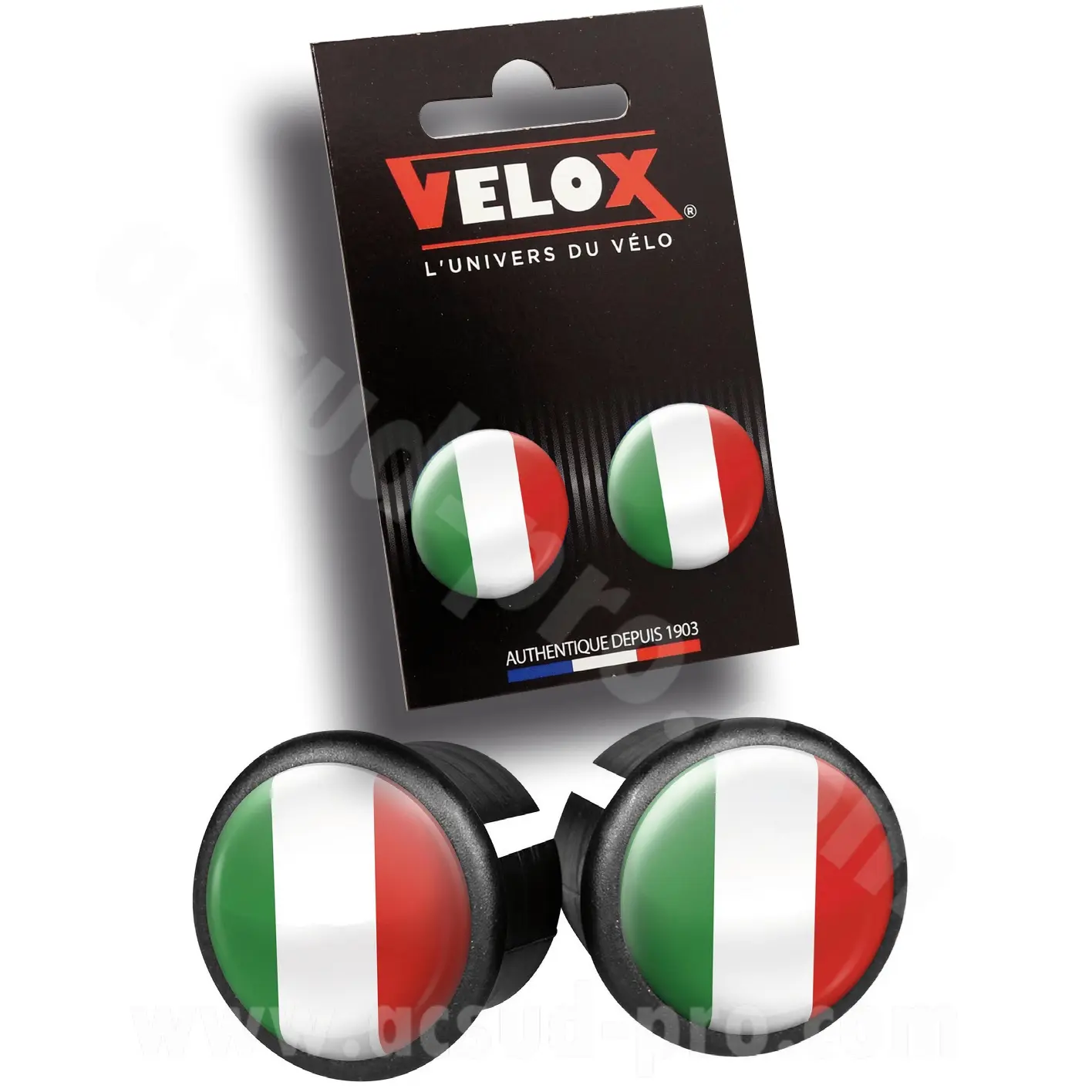 Embouts de guidon route Velox (la paire)