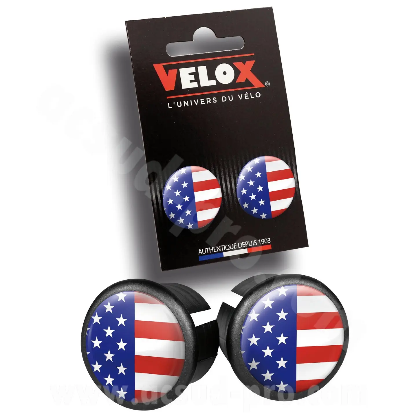 Bouchon de cintre route Velox doming USA (par 2)