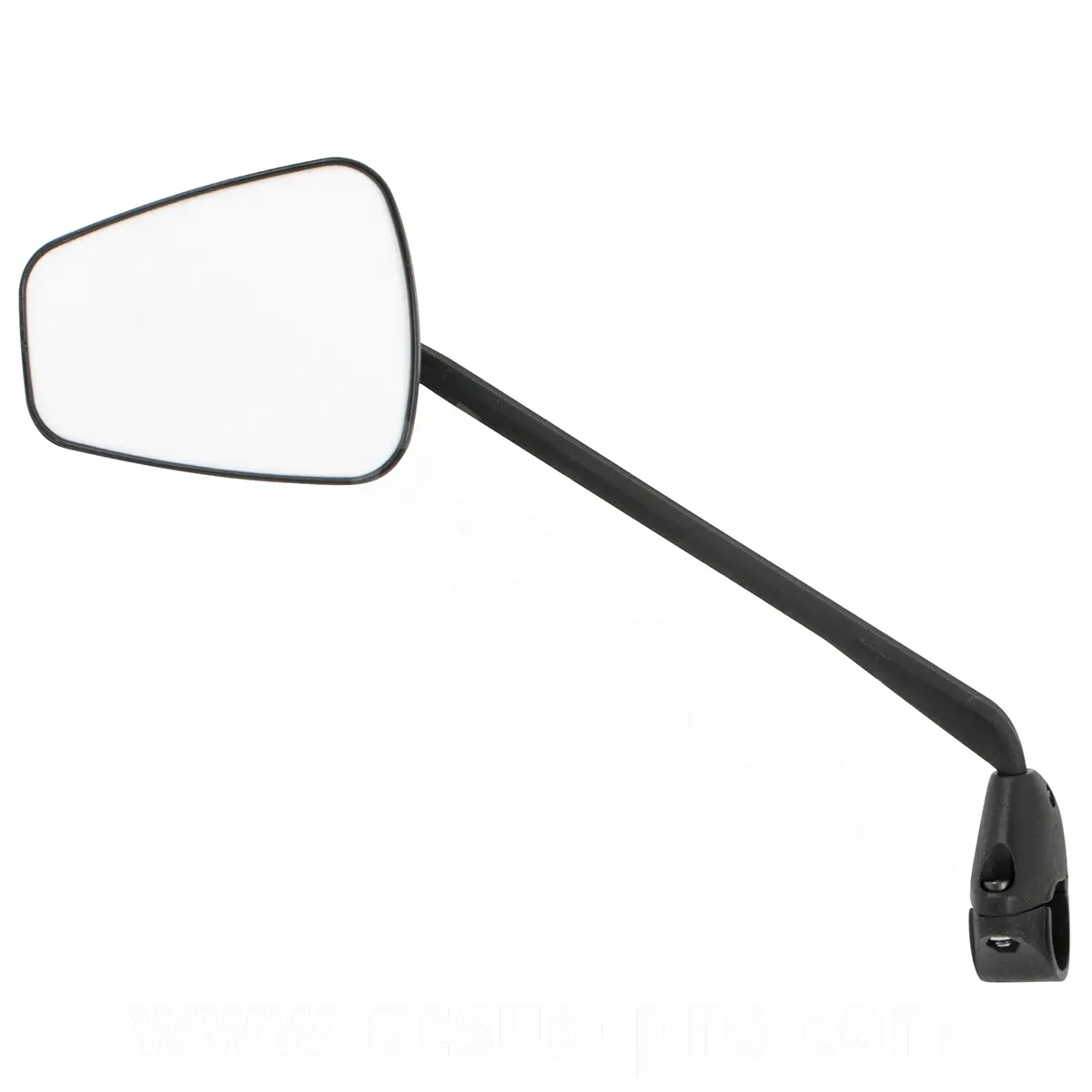 Retroviseur velo gauche Zefal espion Z56 gauche composite rabattable-orientable tres large (miroir 56 CM2)(compatible e-bike) 220X235X42 MM
