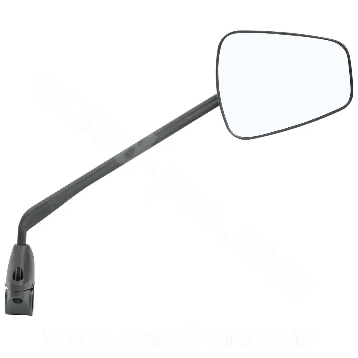 Retroviseur velo droit Zefal espion Z56 droit composite rabattable-orientable tres large (miroir 56 CM2)(compatible e-bike) 220X235X42 MM