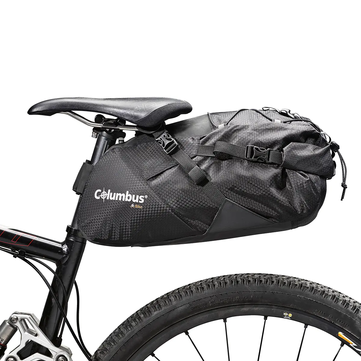 Balno lagaminėlis columbus saddle bag 18L bike packer juoda