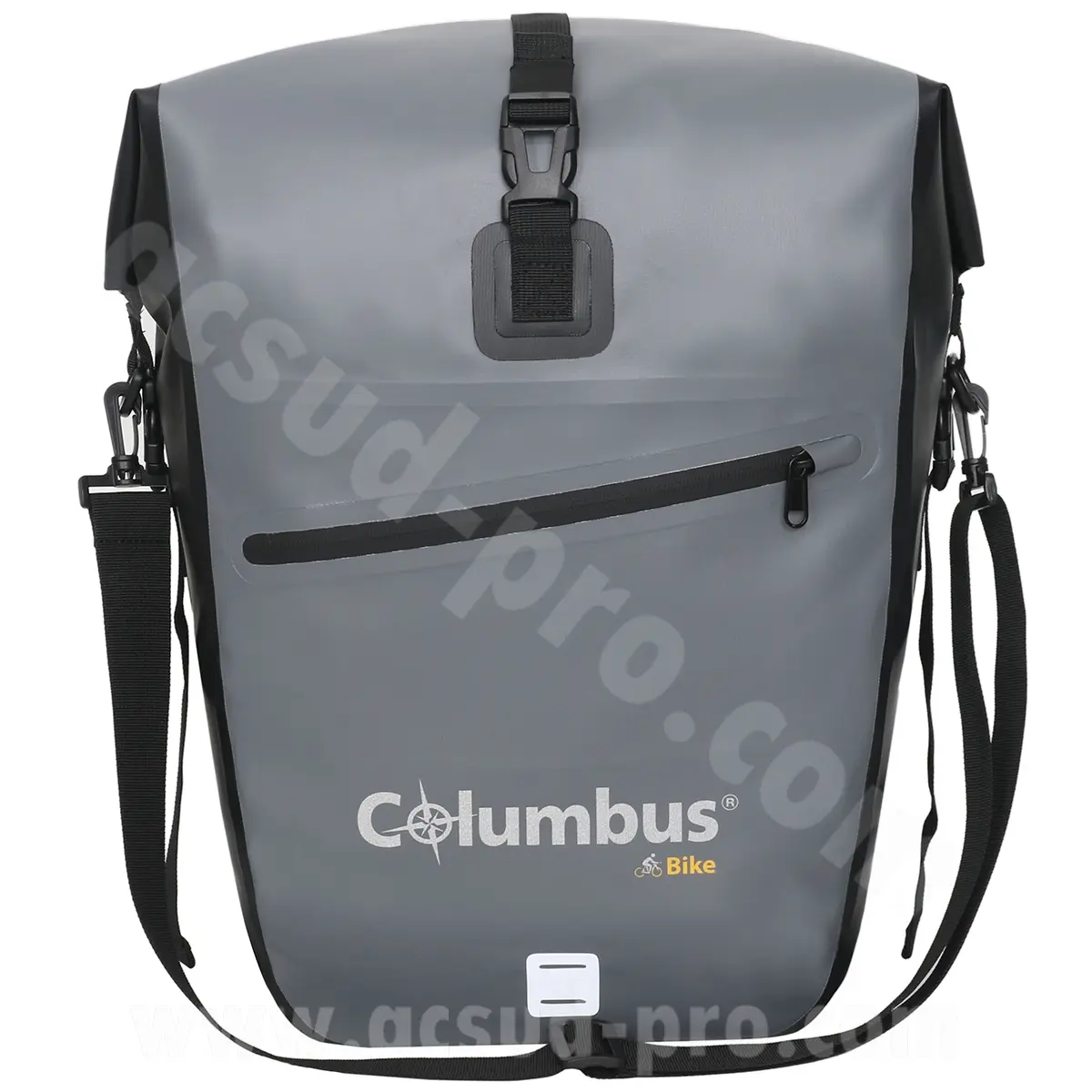 Vodotěsná brašna Columbus pro nosič 20L šedá/černá 42x28x18