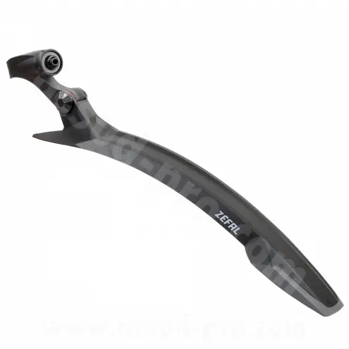 Garde-boue VTT Zéfal Deflector RM60+ 26"-27,5"-29" résine noir double articulation