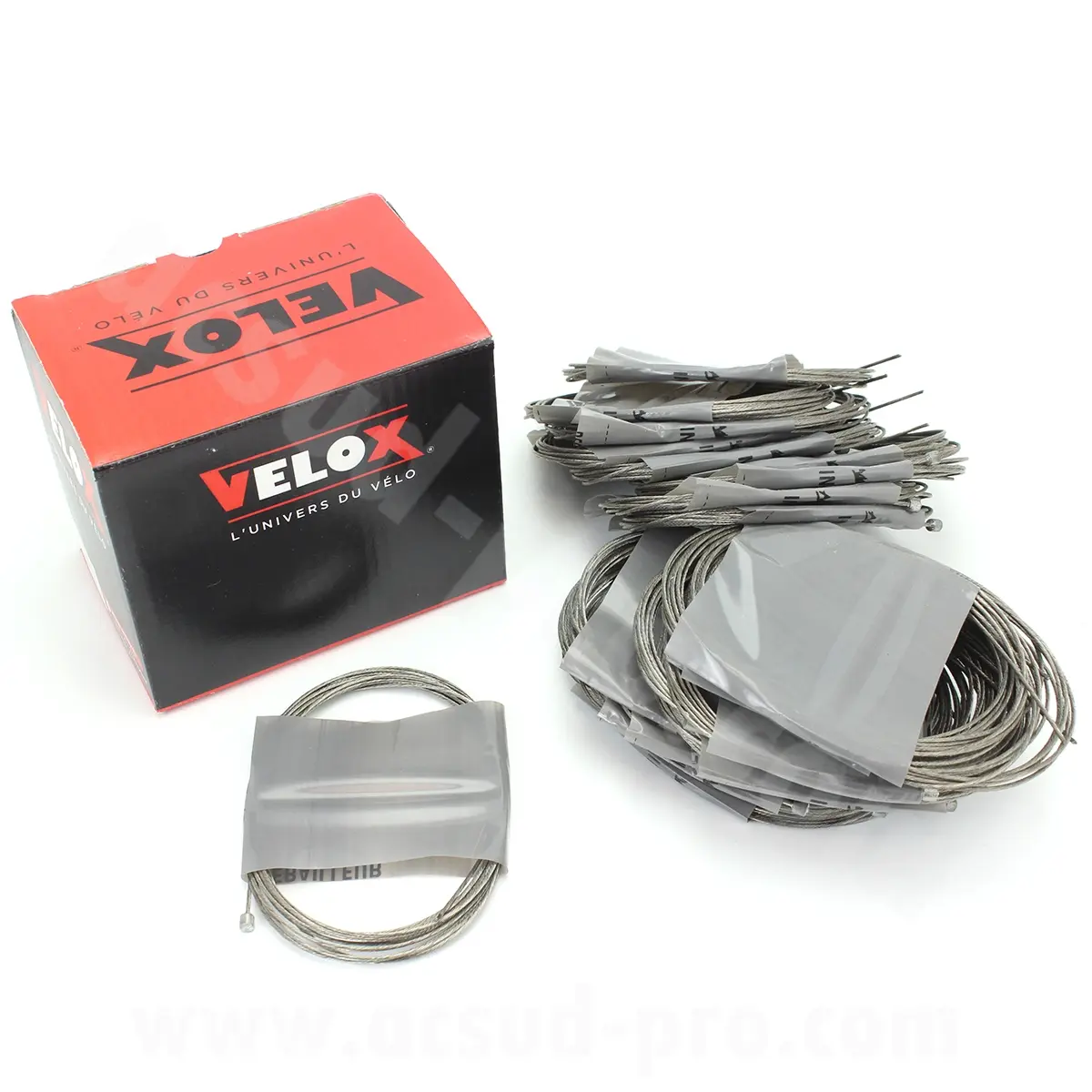 Câble de frein VTT inox Velox G.7 2,50 m (boîte de 25)