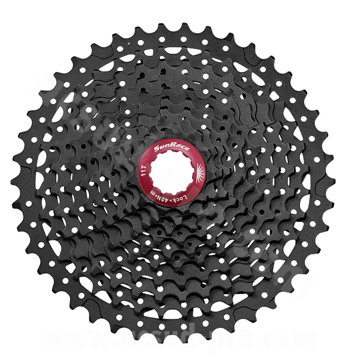 Cassette 11 vitesses Sunrace MX8 11-42 VTT Shimano noir