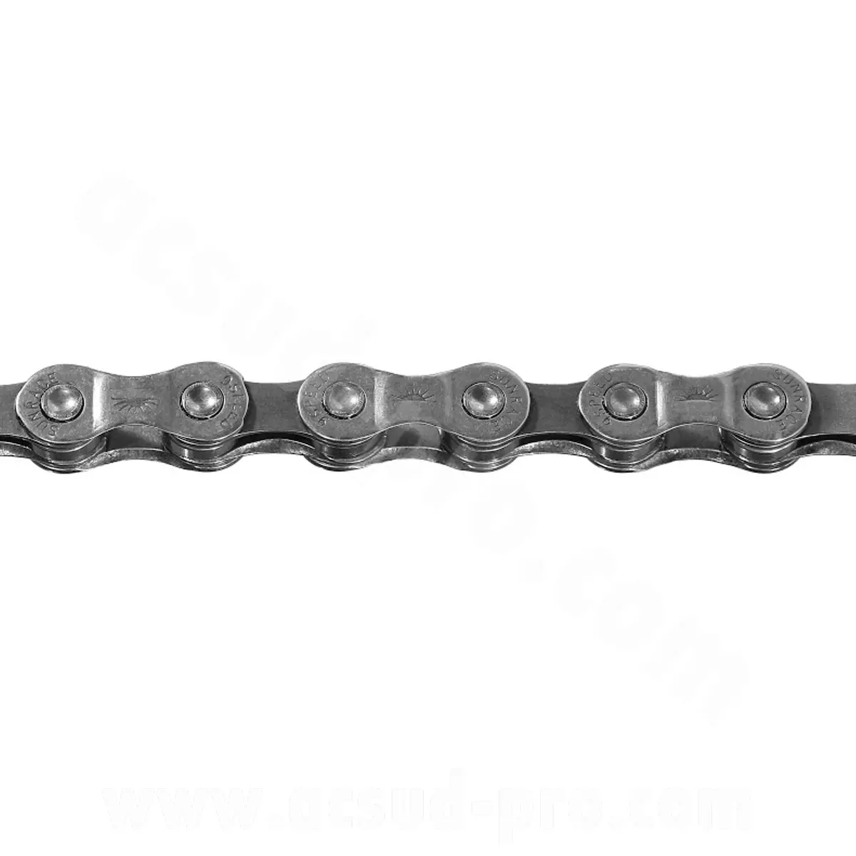 سائیکل چین 9 اسپیڈ Sunrace گرے 116 لنکس Shimano اور SRAM کے ساتھ مطابقت پذیر