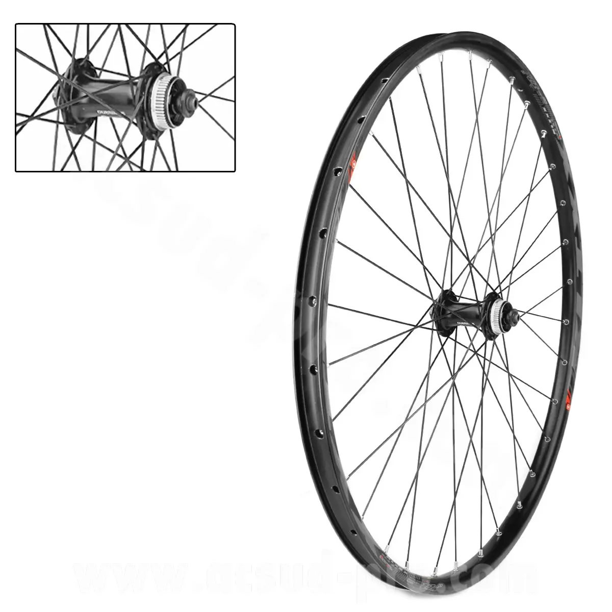 سامنے کا پہیہ بائیسکل 27.5" Velox Enduro/All-Mountain Klixx tubeless ready centerlock