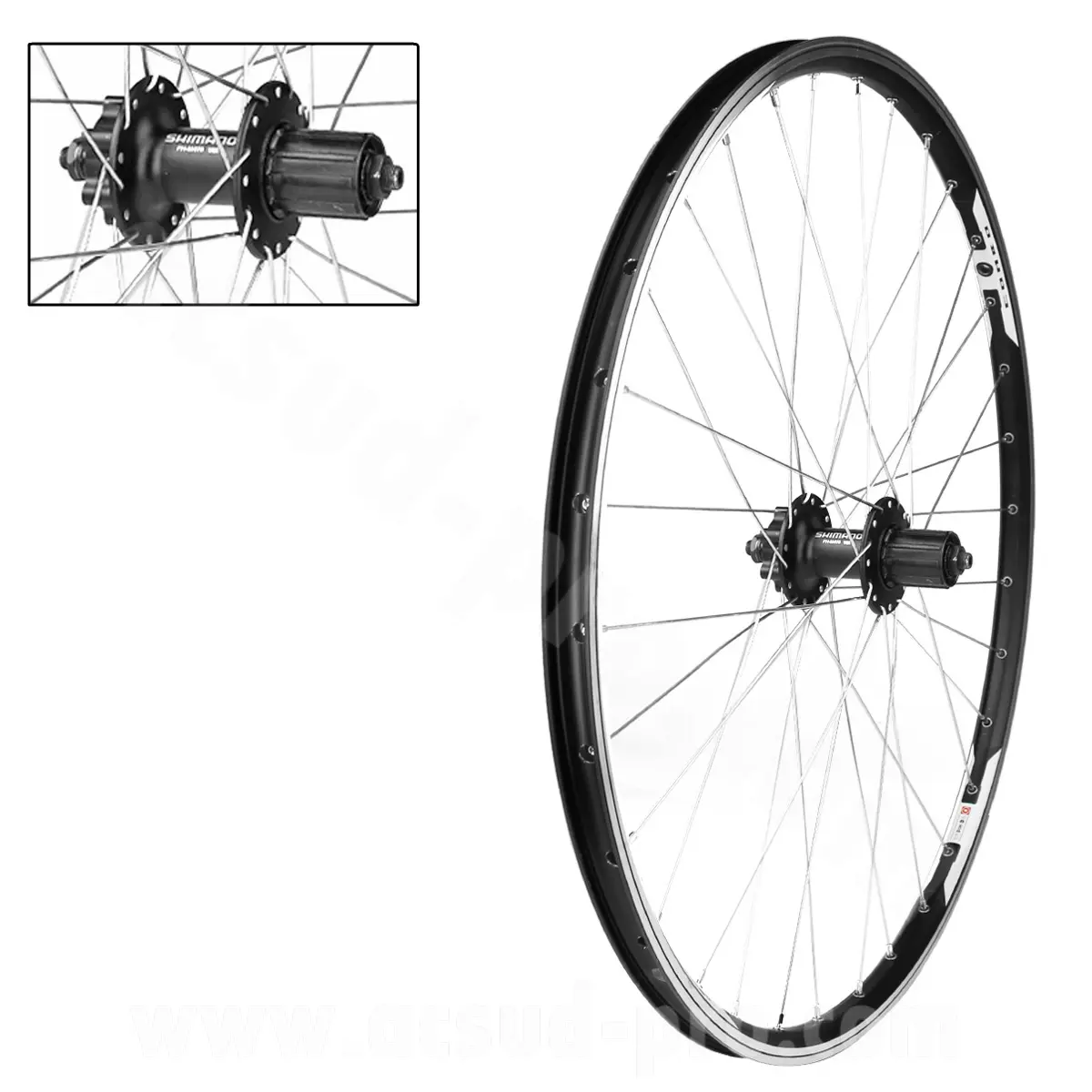 27.5" بائیک ریئر وہیل Velox XC/All Mountain Neo Disc Alu ہب Shimano Deore M475 کسیٹ 9/10/11 اسپیڈ