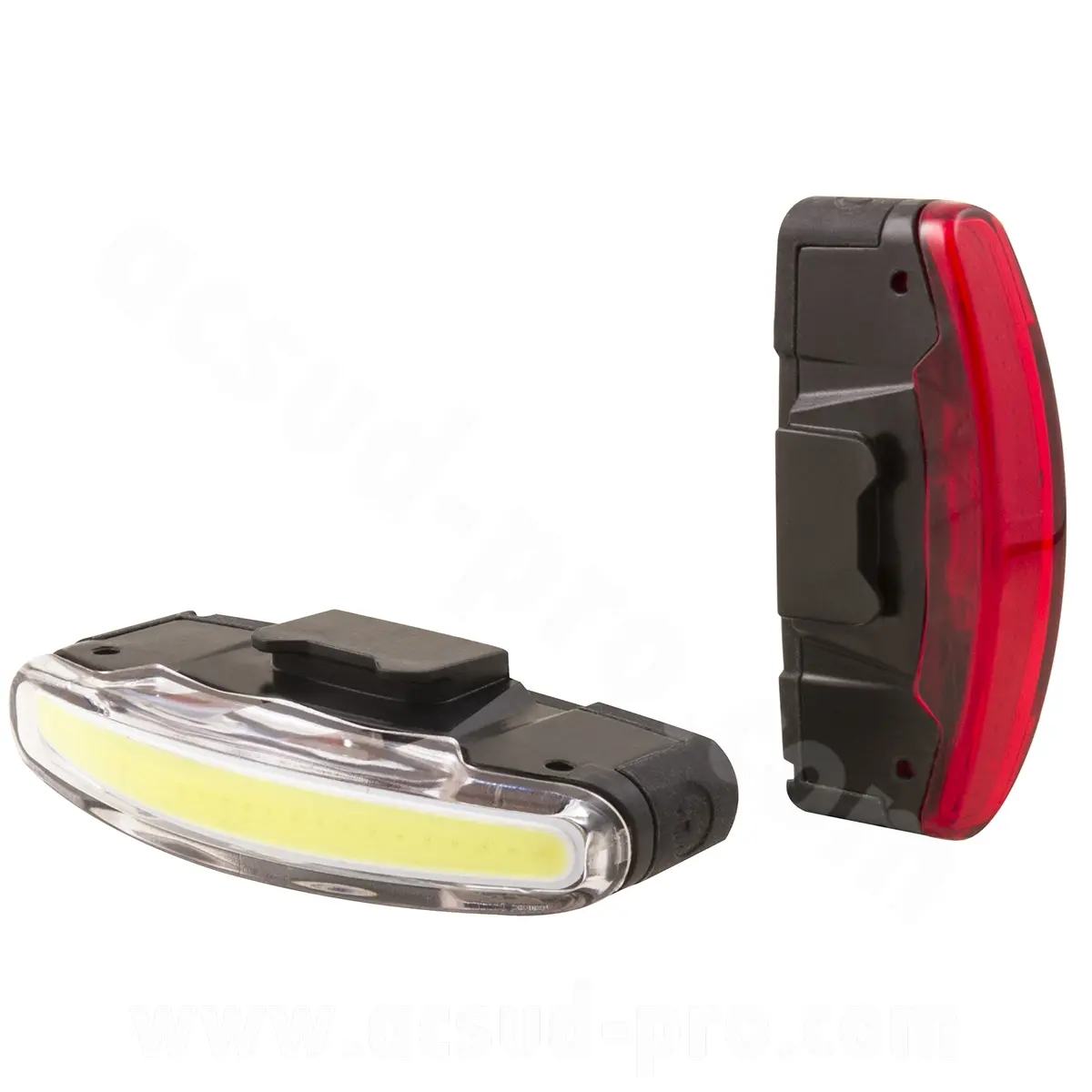 Fahrradbeleuchtung Set vorne und hinten USB Spanninga Arco