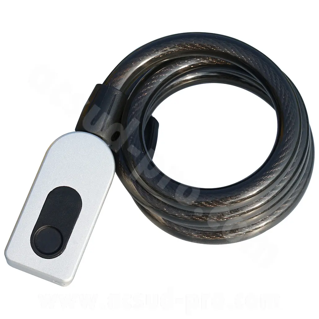 Fahrradschloss Kabel Lockforce Fingerabdruck Ø12MM 1.07M