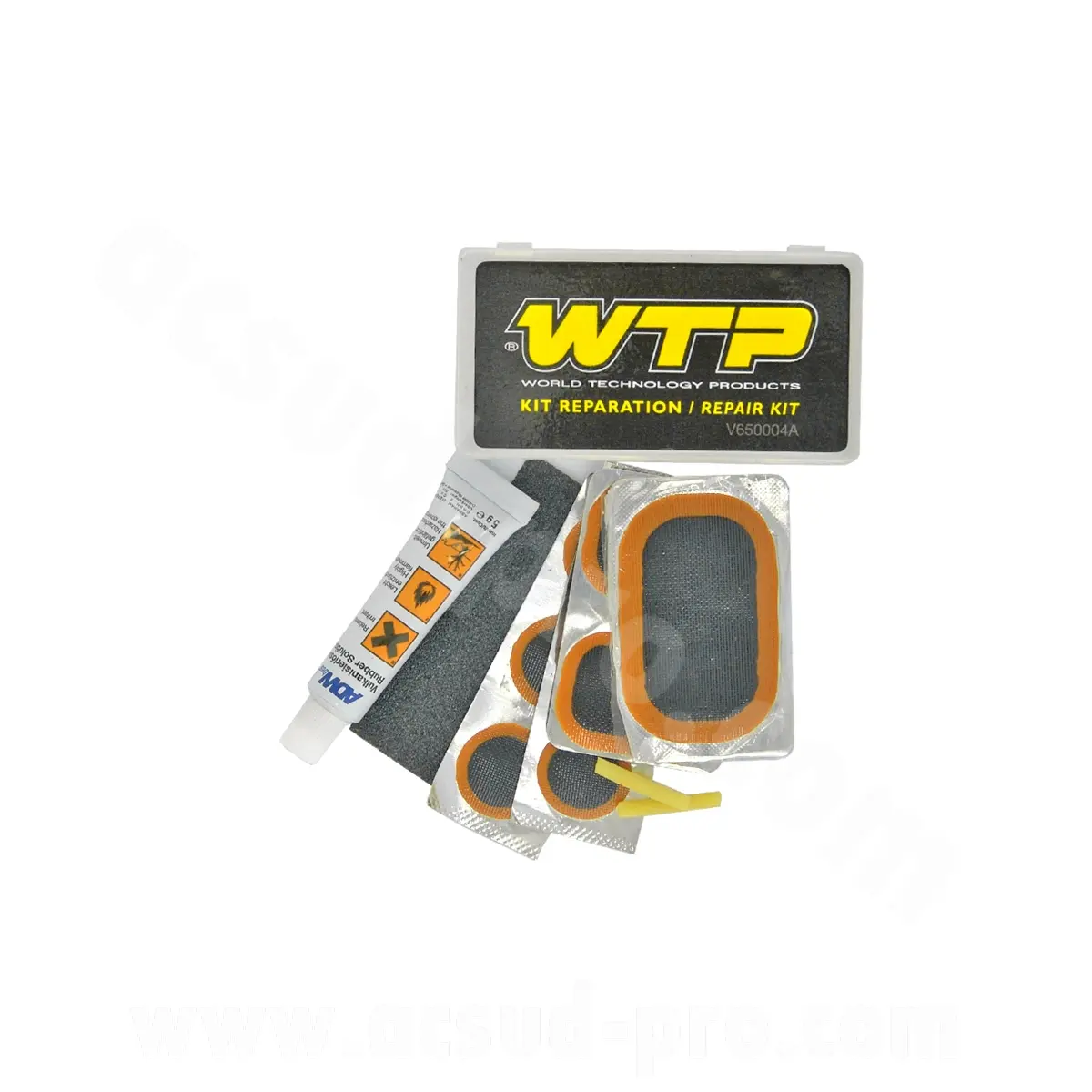 WTP 修理キット(パッチ+チューブ溶剤)