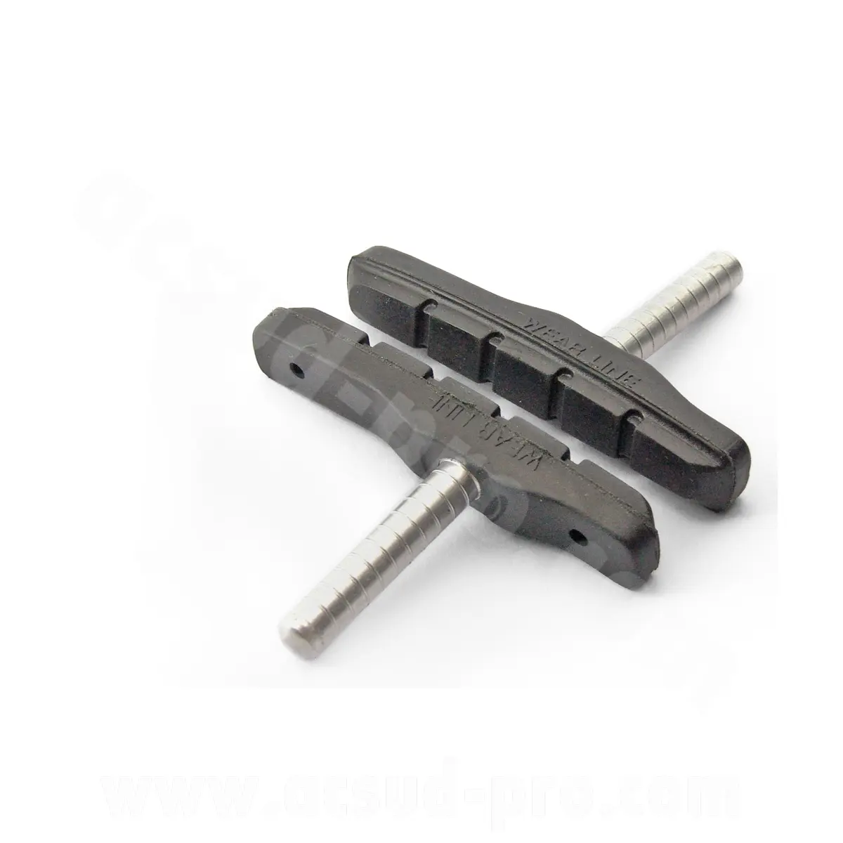 Porte-patins VTT à tige déportée monobloc 70 mm pour cantilever (la paire)