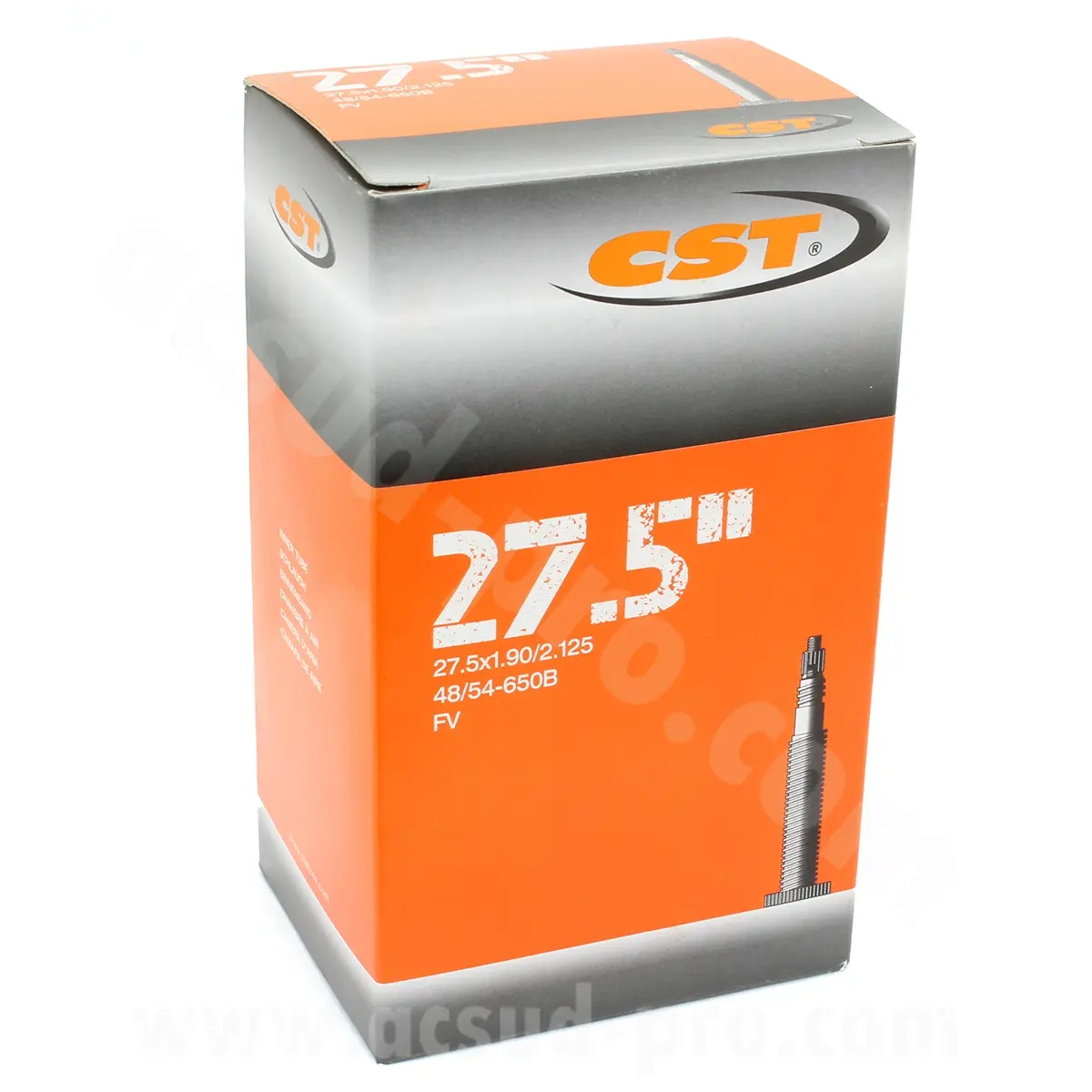 Cykelslange 27,5" x 1,90 til 2,125 CST Presta VP 237G