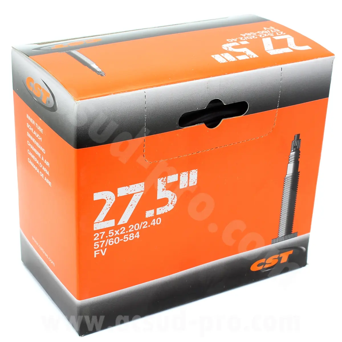 Fahrradschlauch 27,5" x 2,20 bis 2,40 CST Presta VP