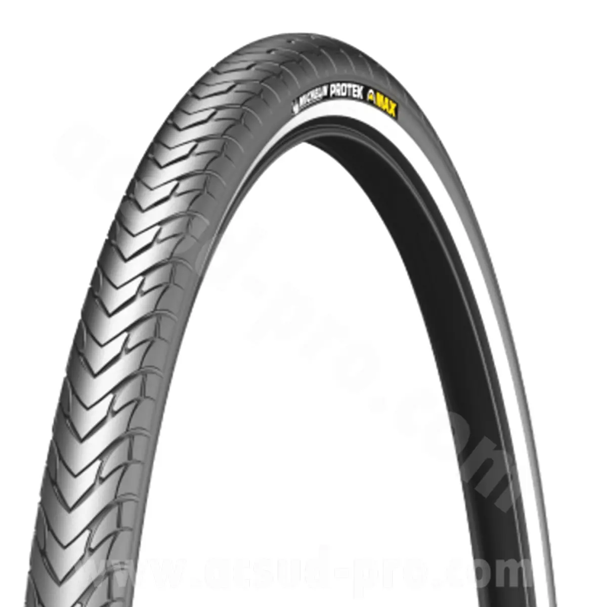 VTC városi gumi 700 x 28 Michelin Protek Max 5 mm erősítés fekete TR (28-622)
