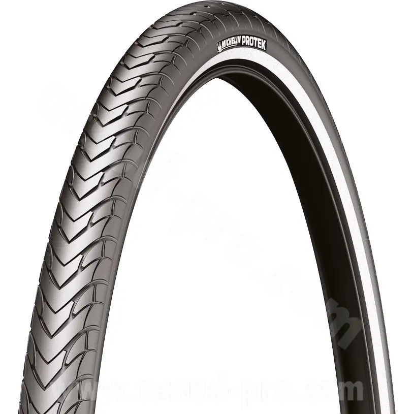 Pneumatika VTC městská 700 x 28 Michelin Protek černá TR (28-622) reflexní bok