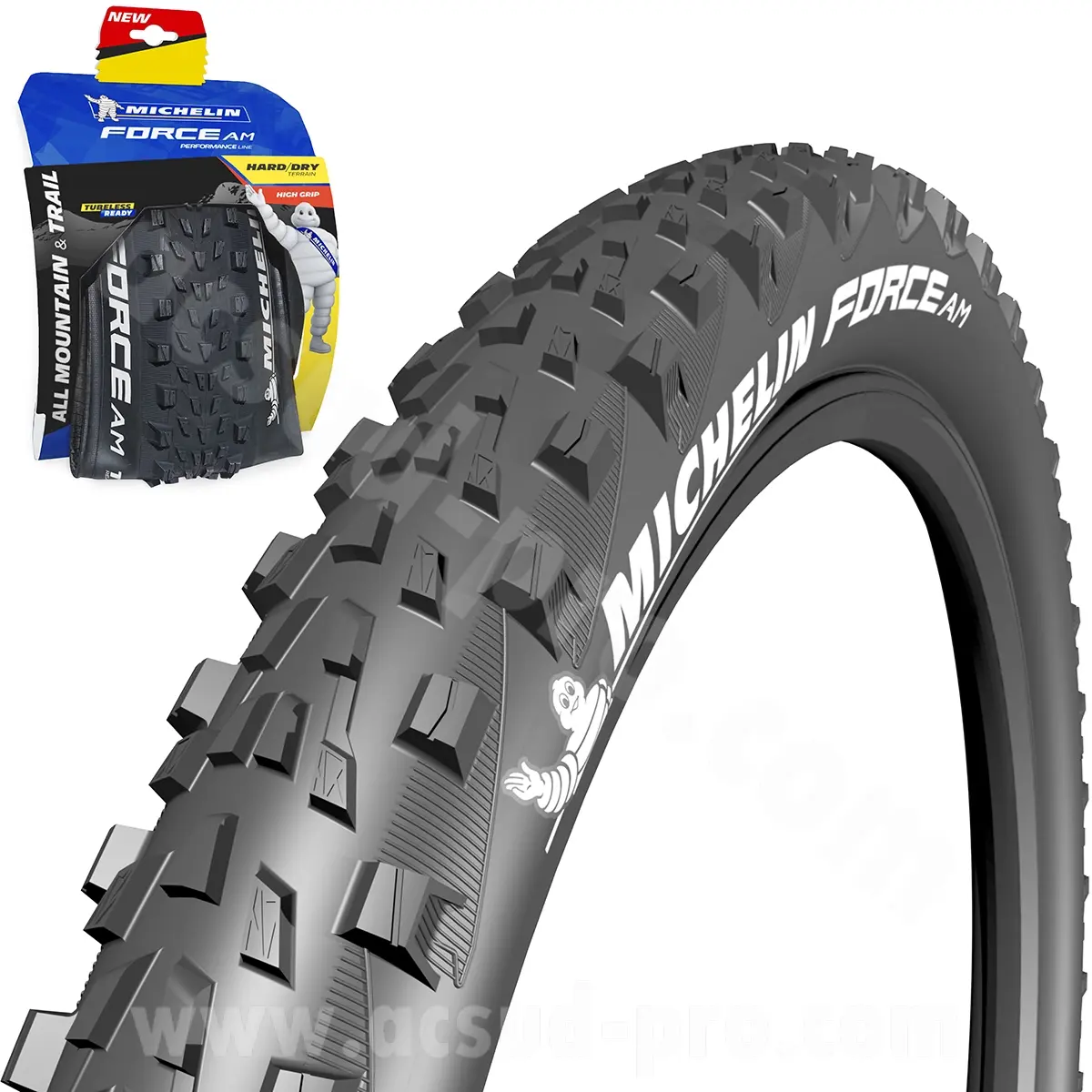 MTB-Reifen 27,5 x 2,35 Michelin Force AM Performance Tubeless Ready TS (58-584)