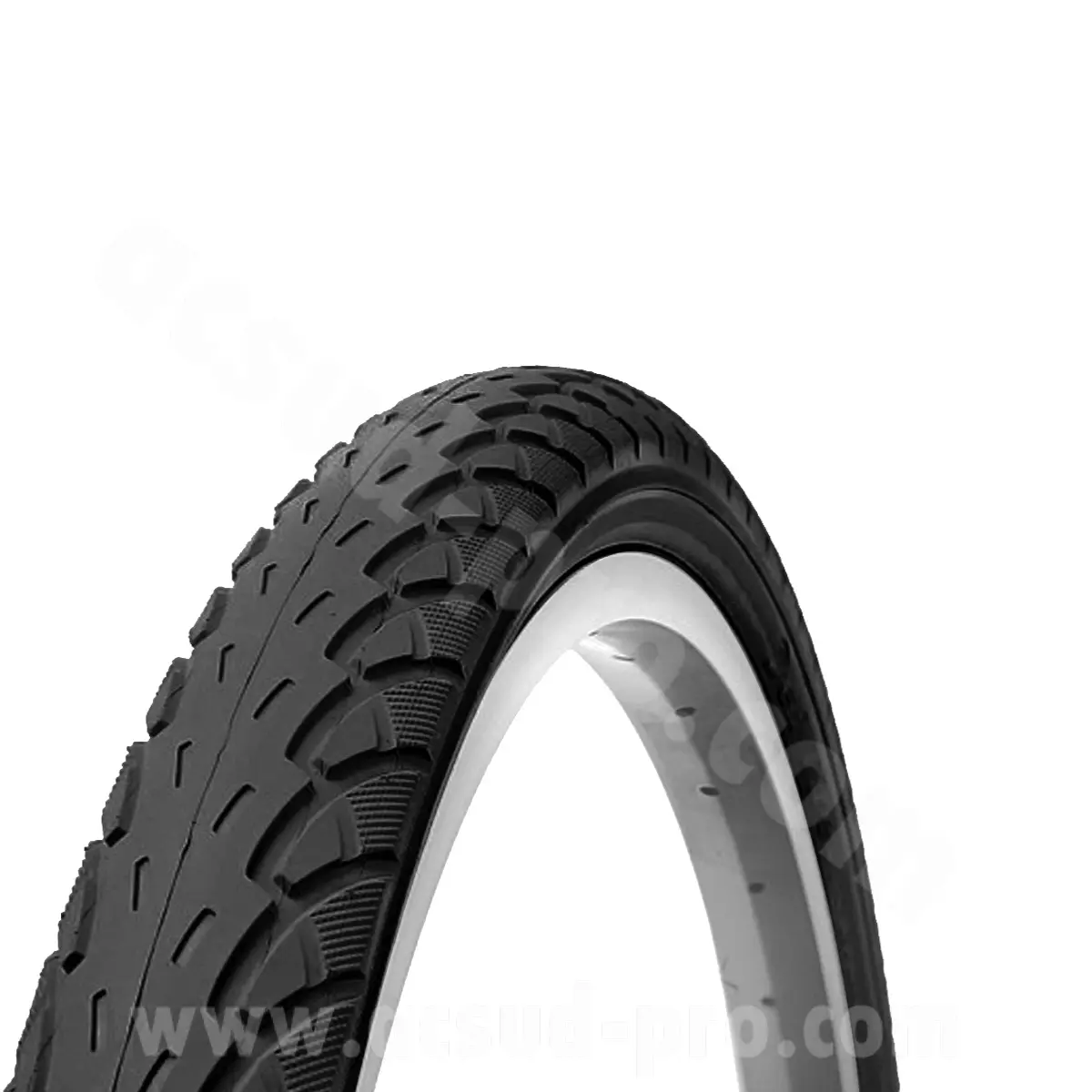 سائیکل ٹائر 700 x 32C Deli S-131 سیاہ سخت بیڈنگ وائر TR (32-622)