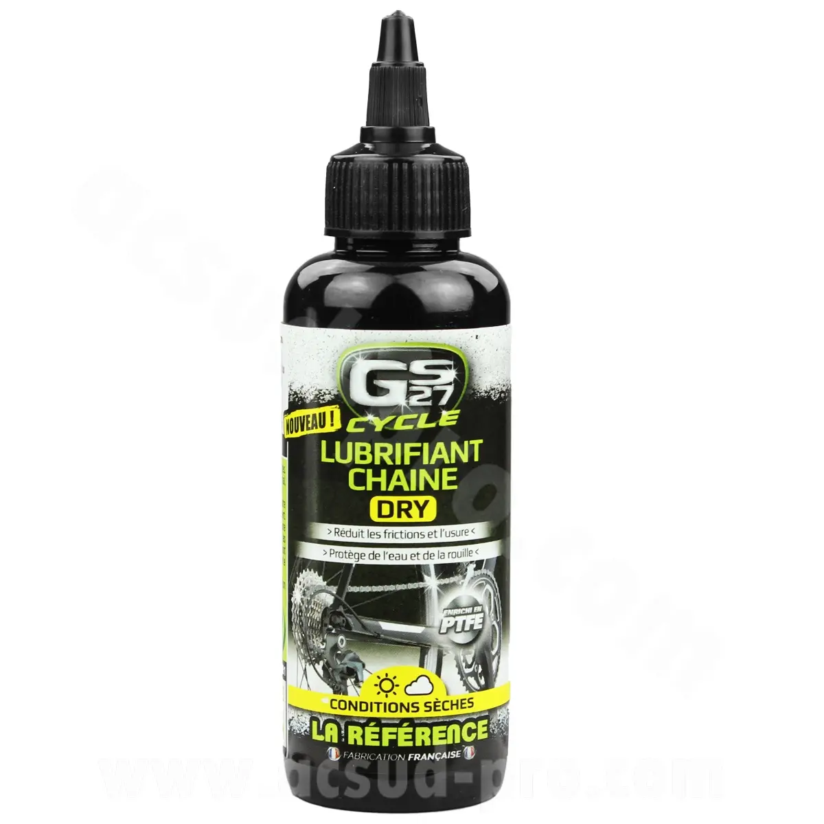 Lubrifiant chaîne sec GS27 Cycles 125 ml