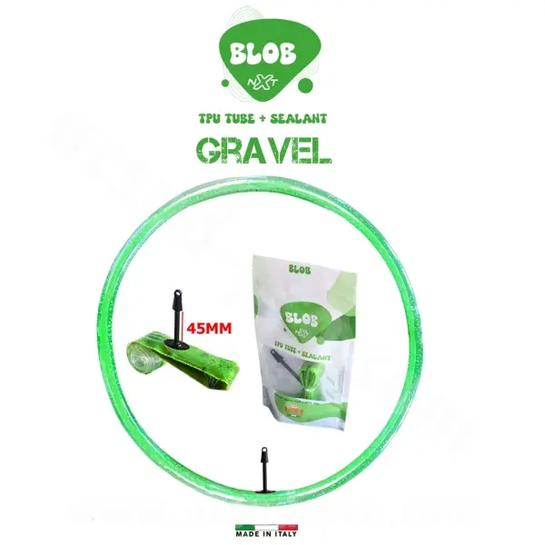 أنبوب داخلي جرافيل TPU ذاتي الإصلاح 700 x 35-45 NXT صمام بريستا 45MM خفيف الوزن 99GR - فائق الاكتناز