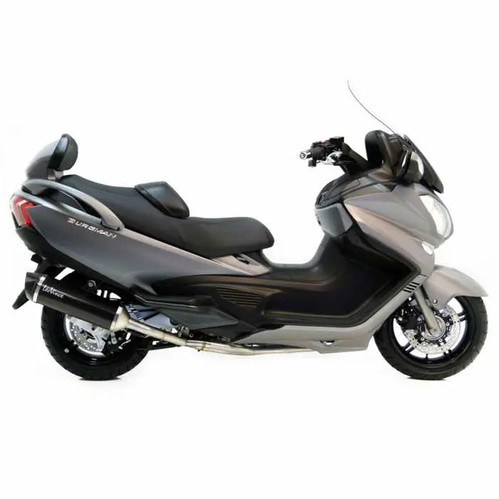Leovince SBK Nero Suzuki Burgman 650 i.e. 2X1 inox