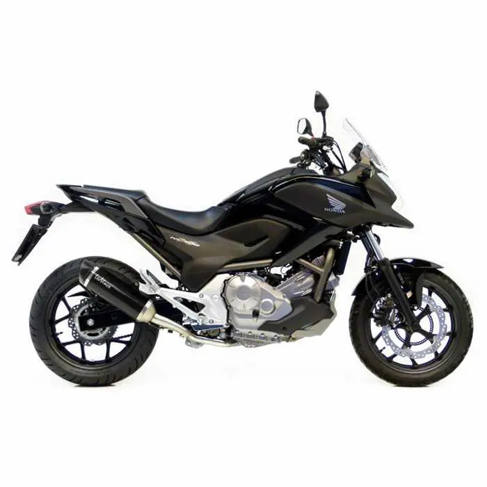 LEOVINCE SBK Nero Honda Integra/NC 700/750 S/X/DCT I.E. inox