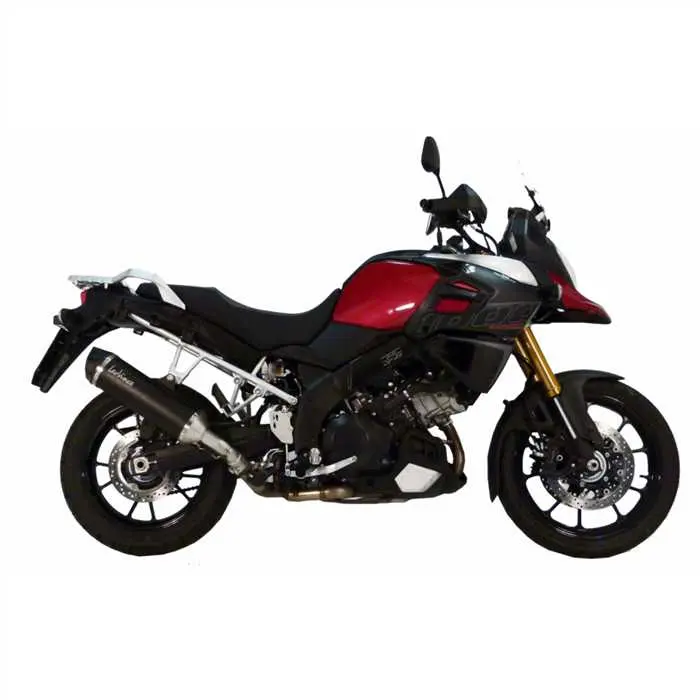 Échappement LEOVINCE SBK Nero Suzuki V-Strom 1000 i.e. inox